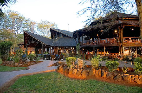 oltukai lodge as seen by guests taken by resorto safaris and enjoying a luxury safari in Kenya during the Holidays.
